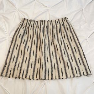 J. Crew Mercantile Casual patterned skirt
